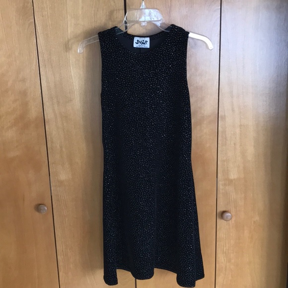 Jump Dresses & Skirts - Black stretch mini dress with glitter